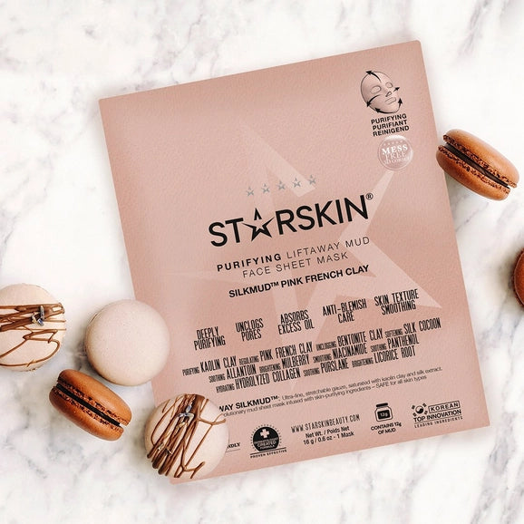 STARSKIN ansiktsmaske Silkmud Pink Clay