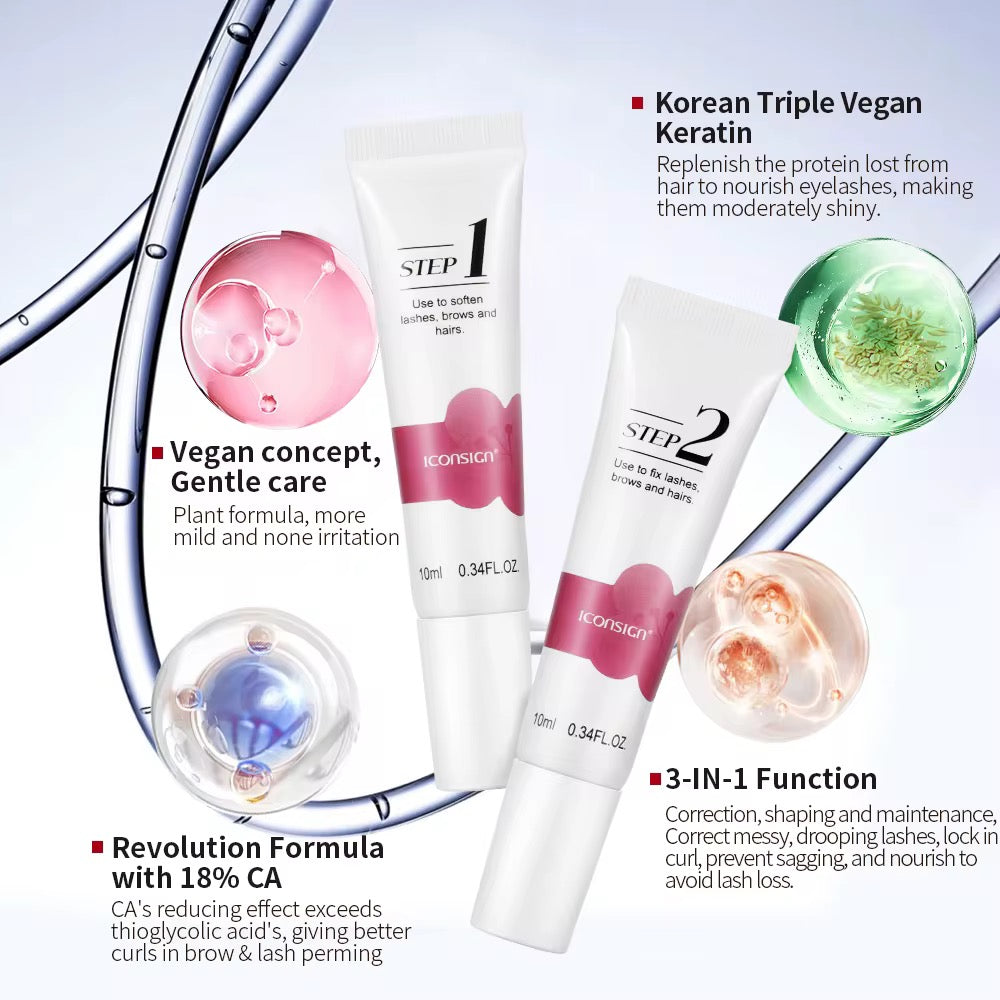 ICOSIGN vippeløft step 1+2 (Cysteamin formula)