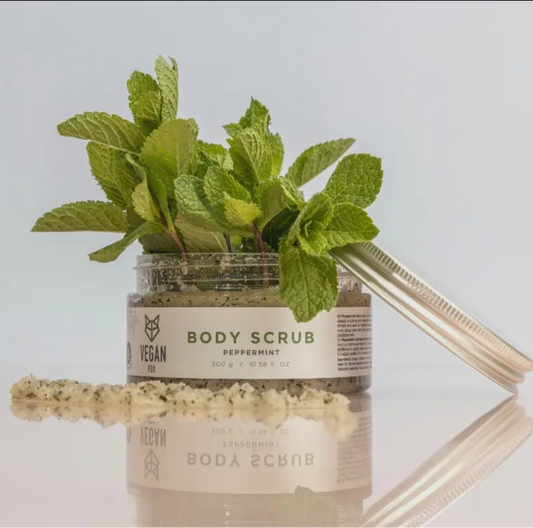 Vegan Fox body scrub