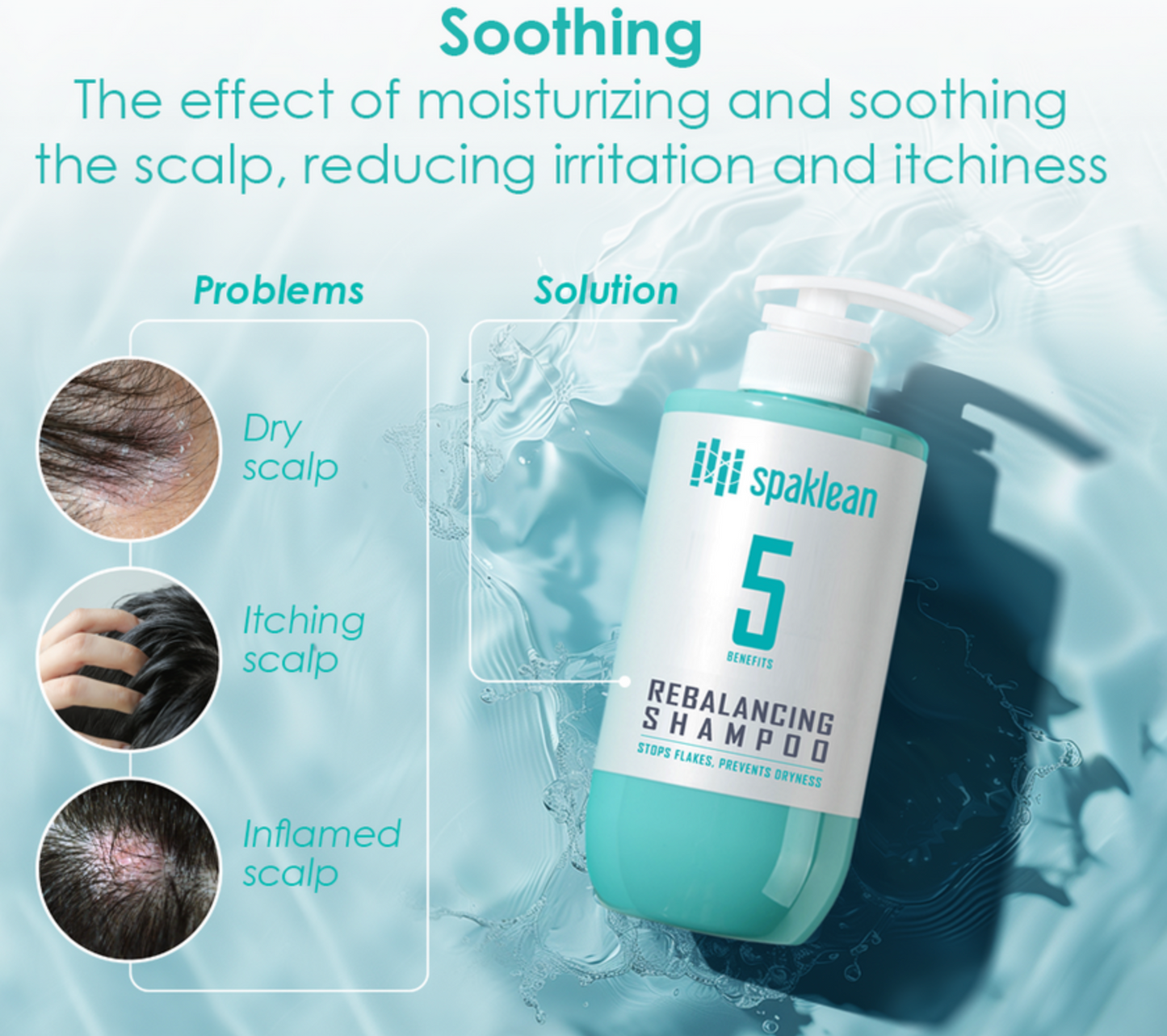 Spaklean REBALANCING SHAMPOO 500ml