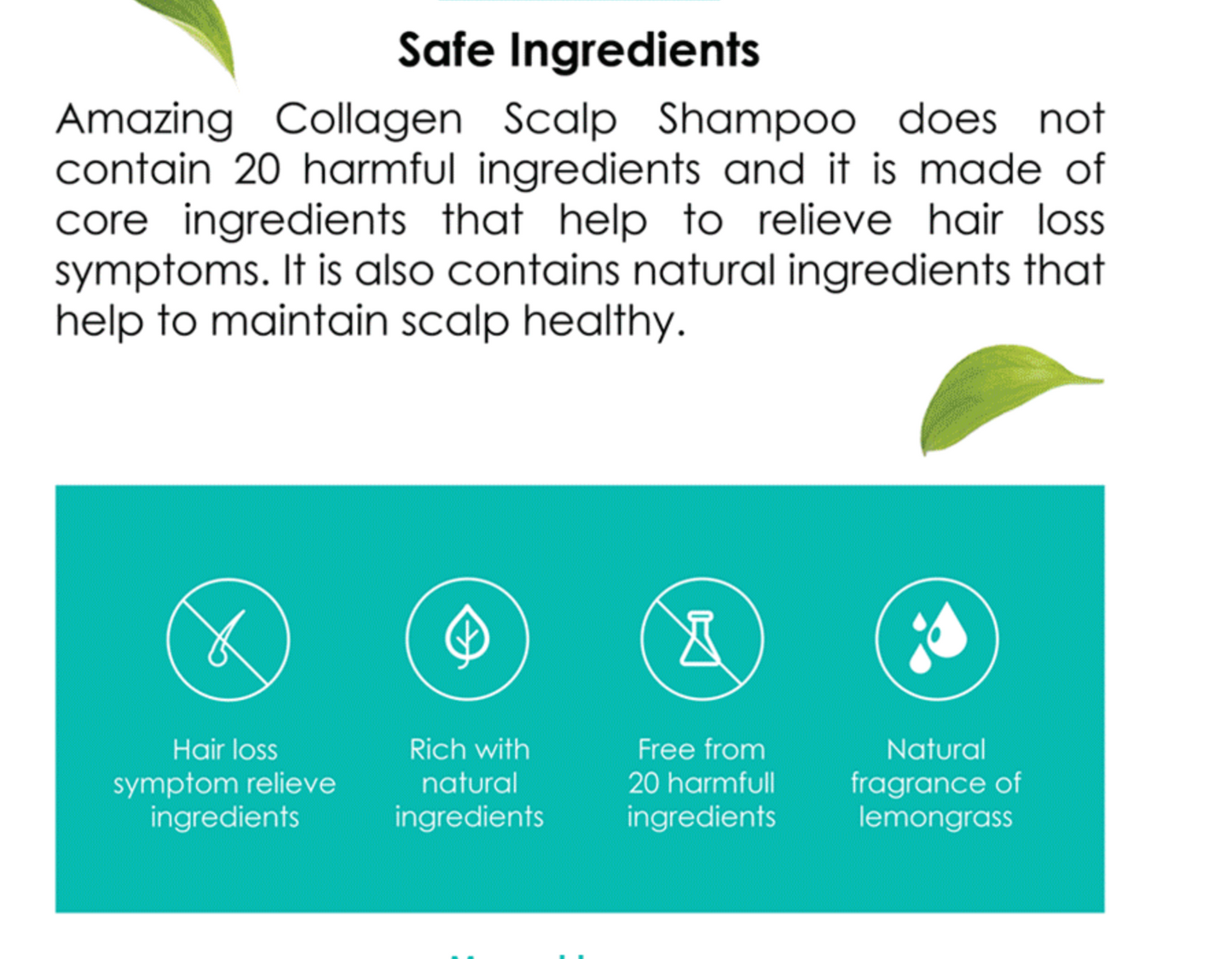 Amazing COLLAGEN SCALP SHAMPOO 500ml