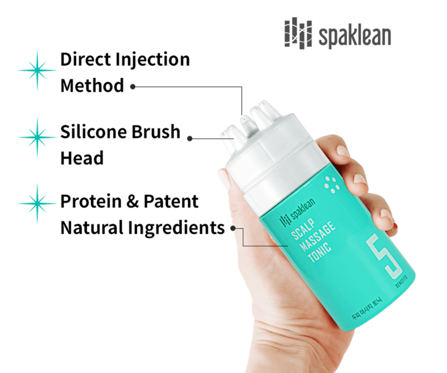 Spaklean SCALP MASSAGE TONIC 120ml