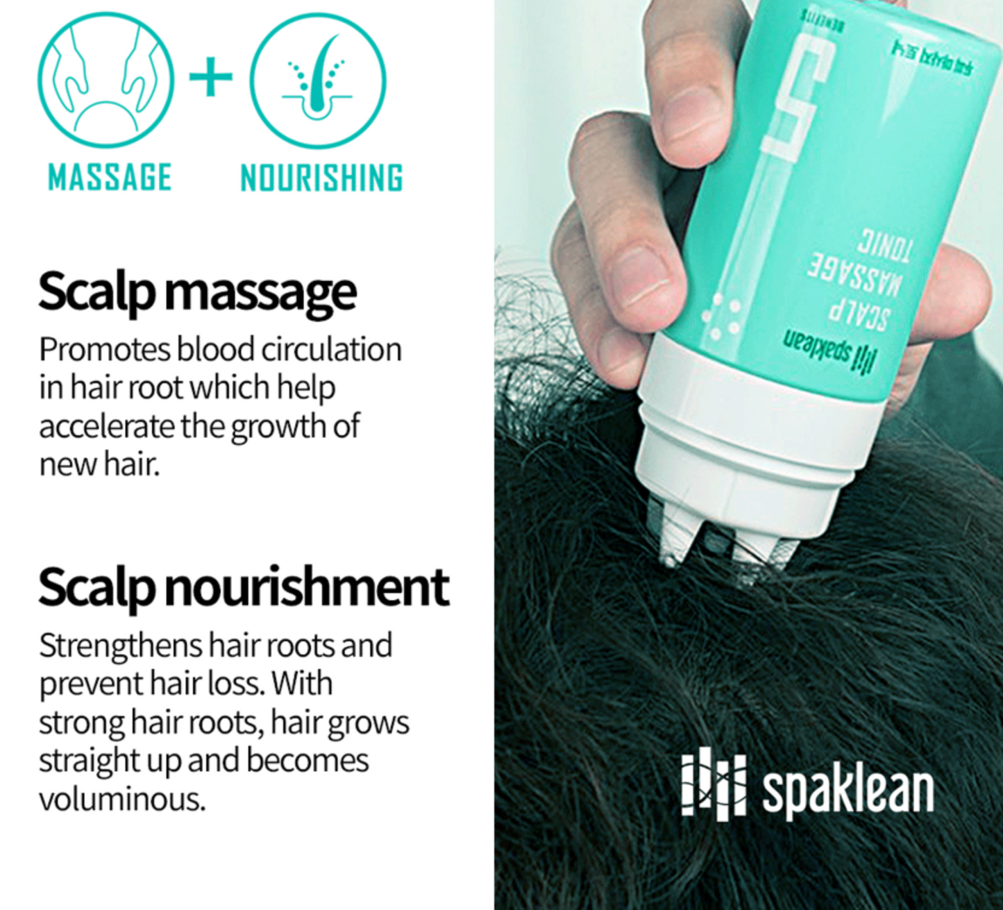 Spaklean SCALP MASSAGE TONIC 120ml