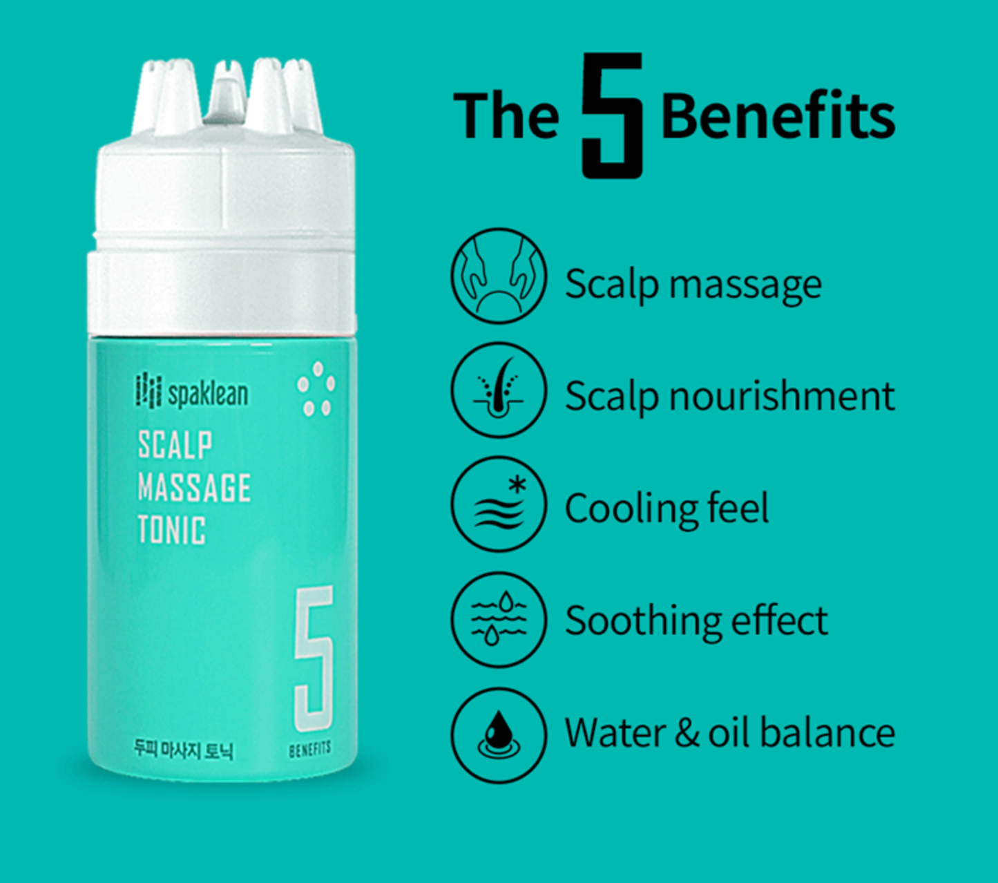 Spaklean SCALP MASSAGE TONIC 120ml