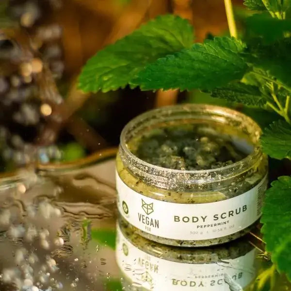 Vegan Fox Peppermynte Kroppsskrubb