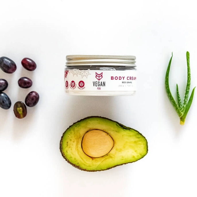 Vegan Fox Red Grape Body Cream