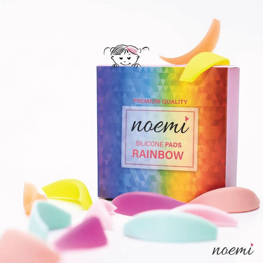 Noemi - Silicone Pads "Rainbow" (Mix 6 par)